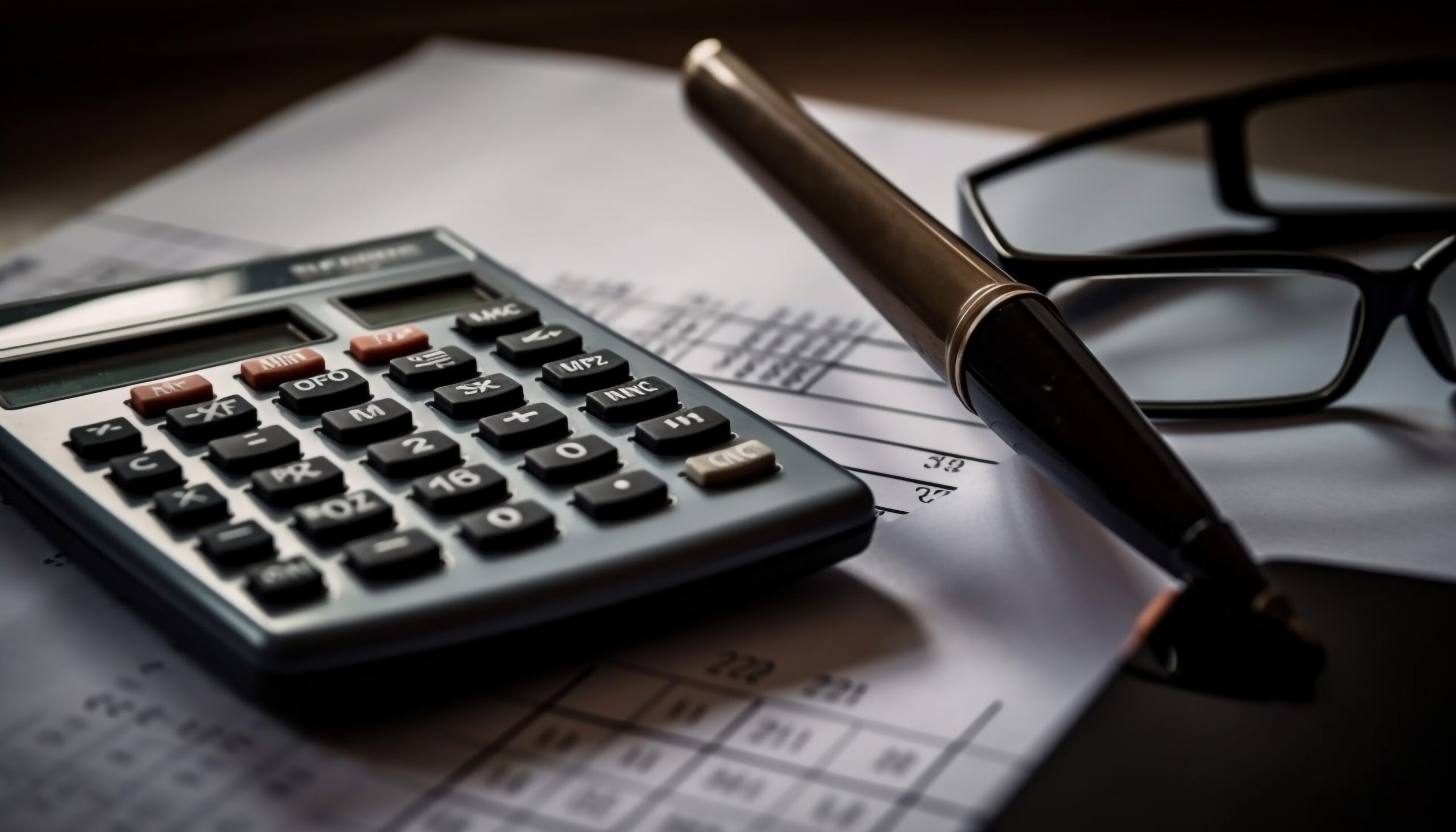 Tax services and financial paperwork